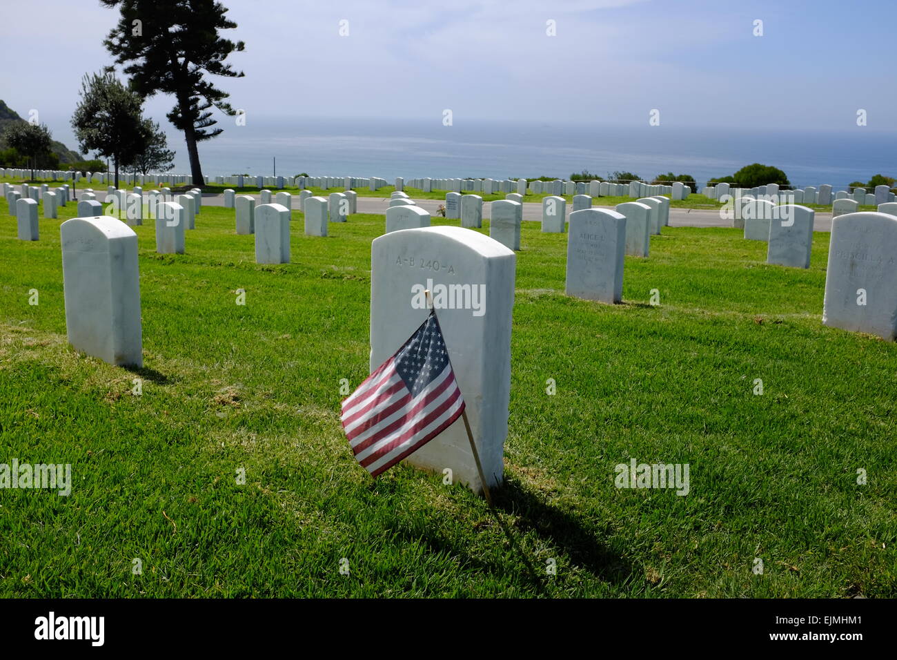 Fort Rosecrans Memorial Park, San Diego Foto Stock