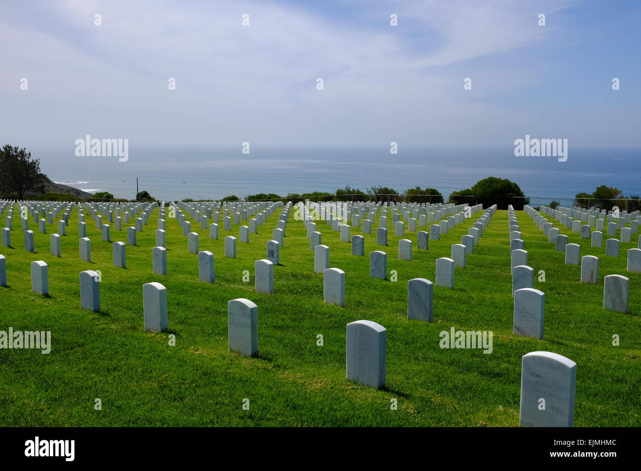 Fort Rosecrans Memorial Park, San Diego Foto Stock