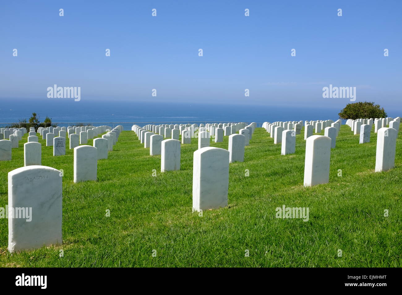 Fort Rosecrans Memorial Park, San Diego Foto Stock
