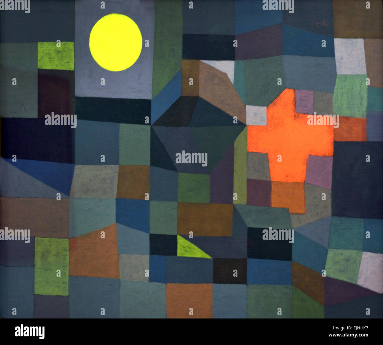 Incendio in Luna Piena 1933 Paul Klee 1879 - 1940 svizzera Swiss Foto Stock