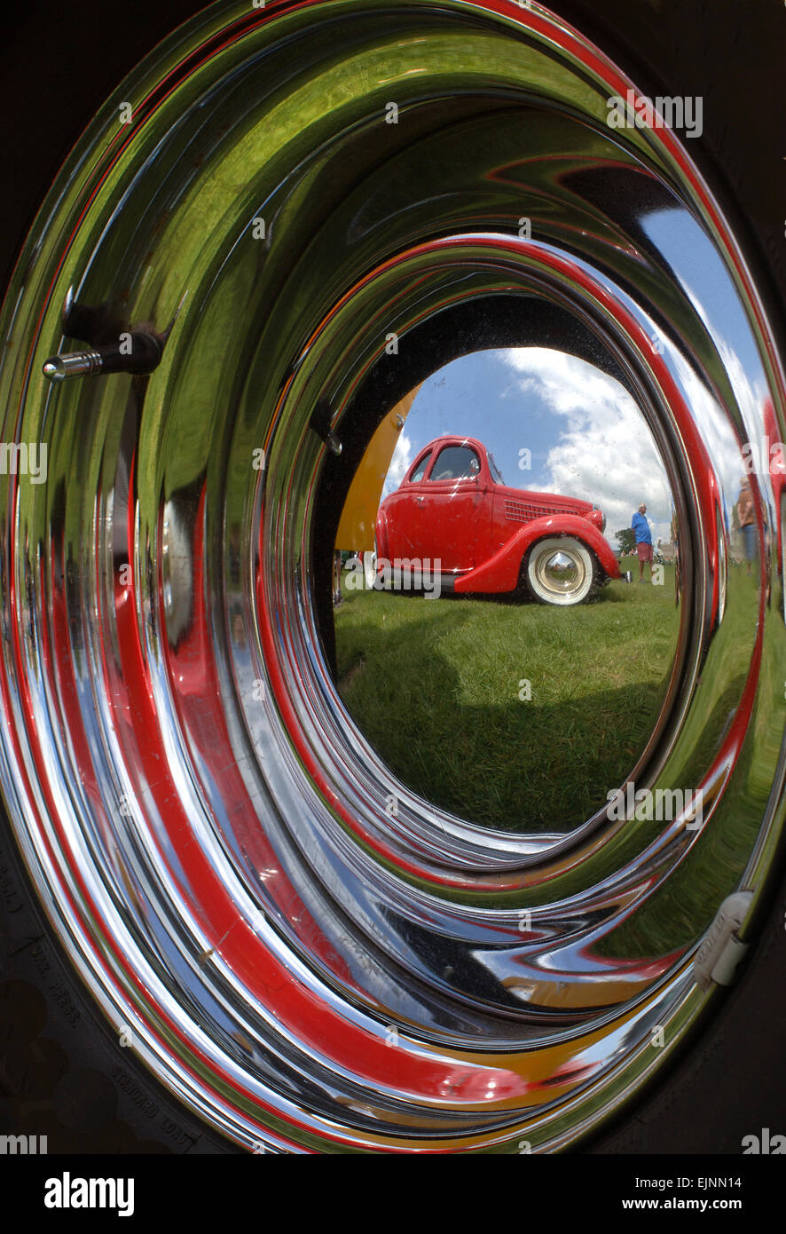 Hot Rod riflessione Foto Stock