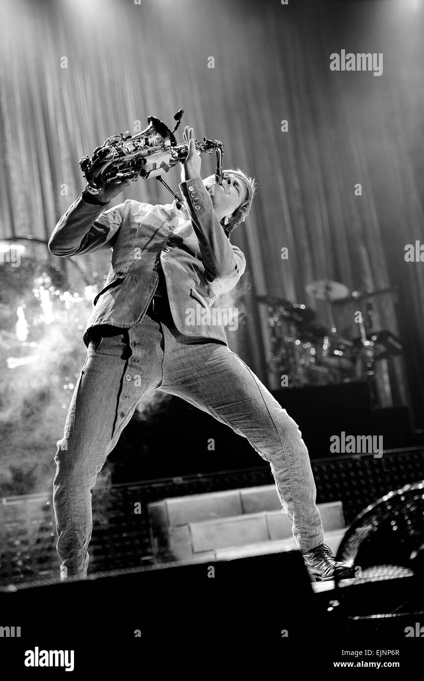 Spandau Ballet, Glasgow SSE idro, 08 Mar 2015 Foto Stock
