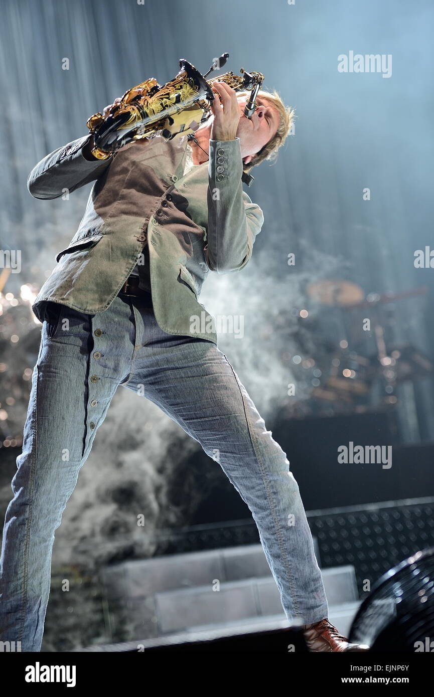 Spandau Ballet, Glasgow SSE idro, 08 Mar 2015 Foto Stock