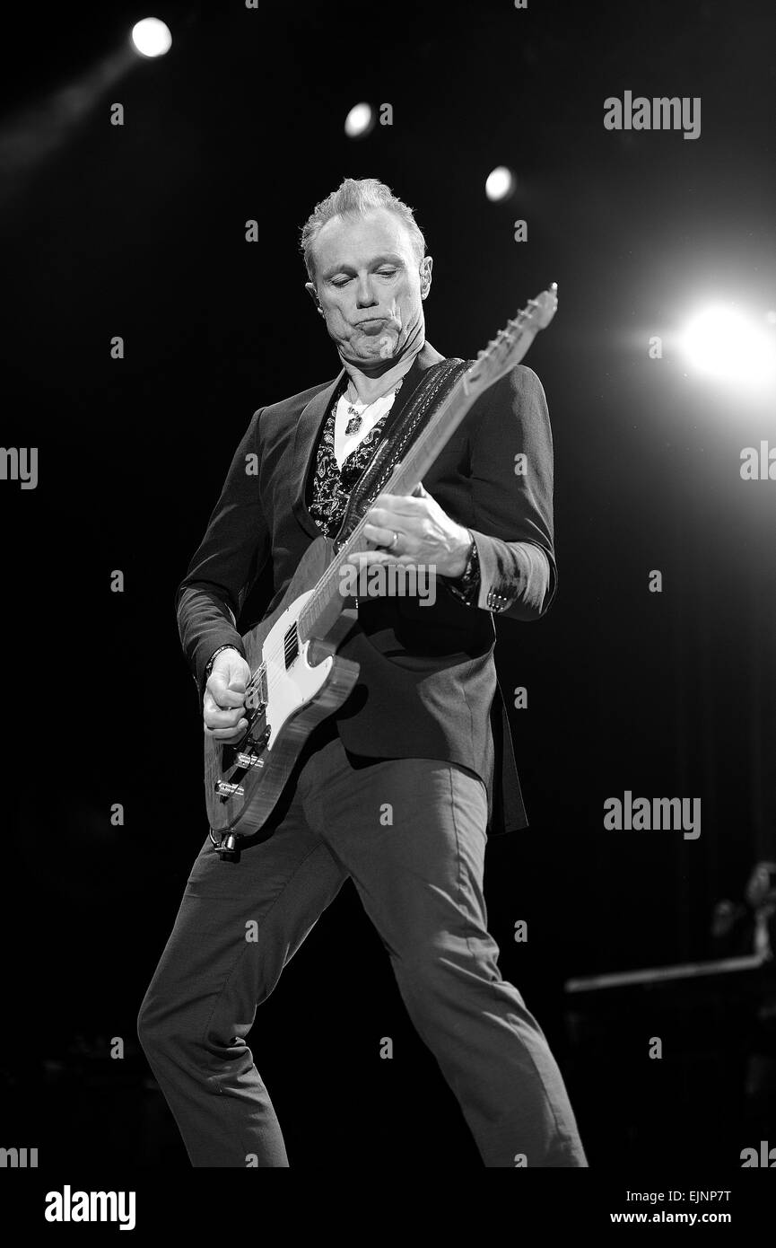 Spandau Ballet, Glasgow SSE idro, 08 Mar 2015 Foto Stock