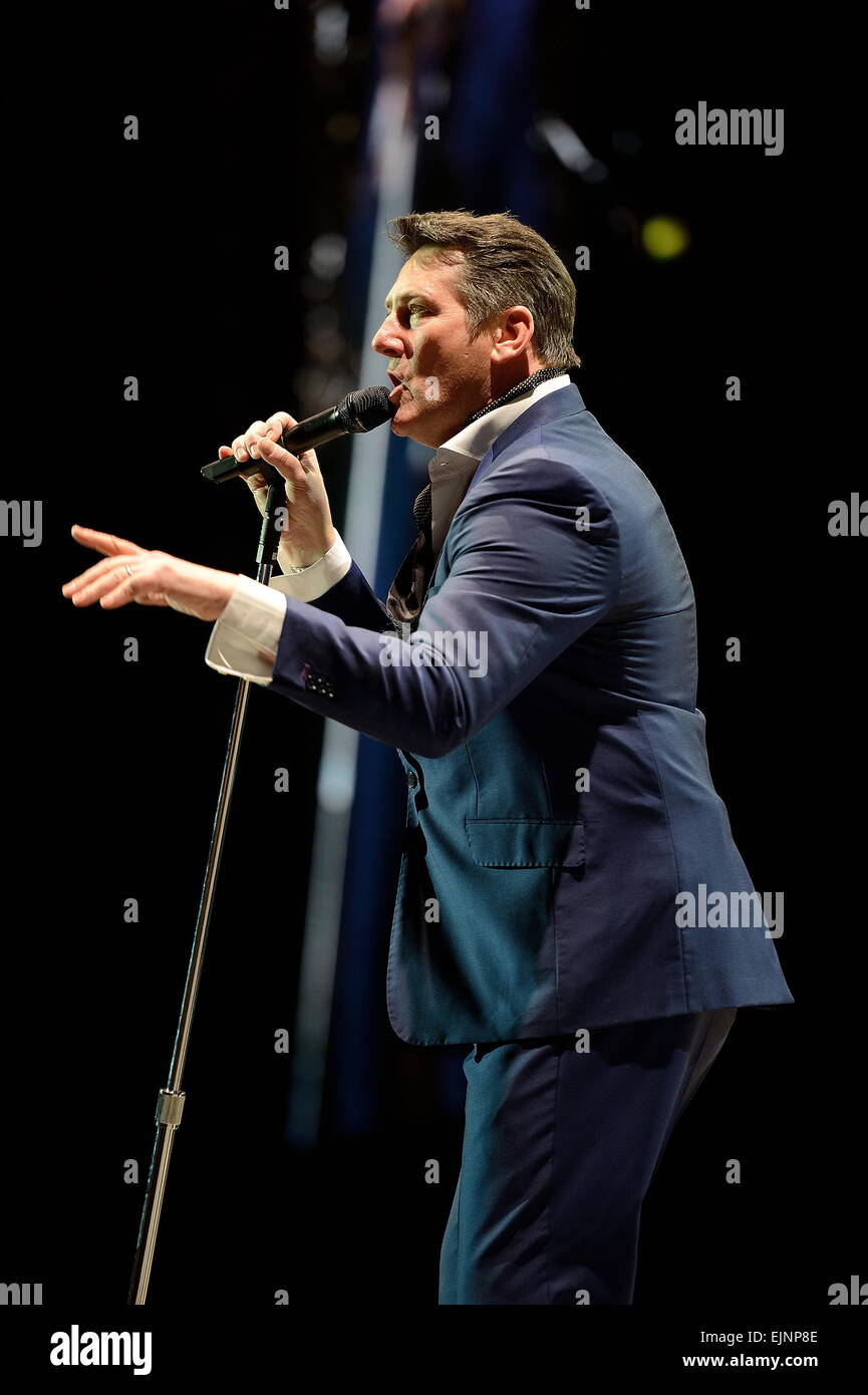 Spandau Ballet, Glasgow SSE idro, 08 Mar 2015 Foto Stock