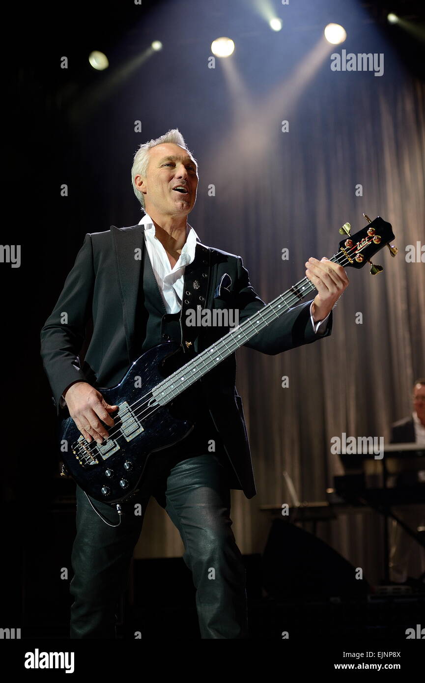Spandau Ballet, Glasgow SSE idro, 08 Mar 2015 Foto Stock
