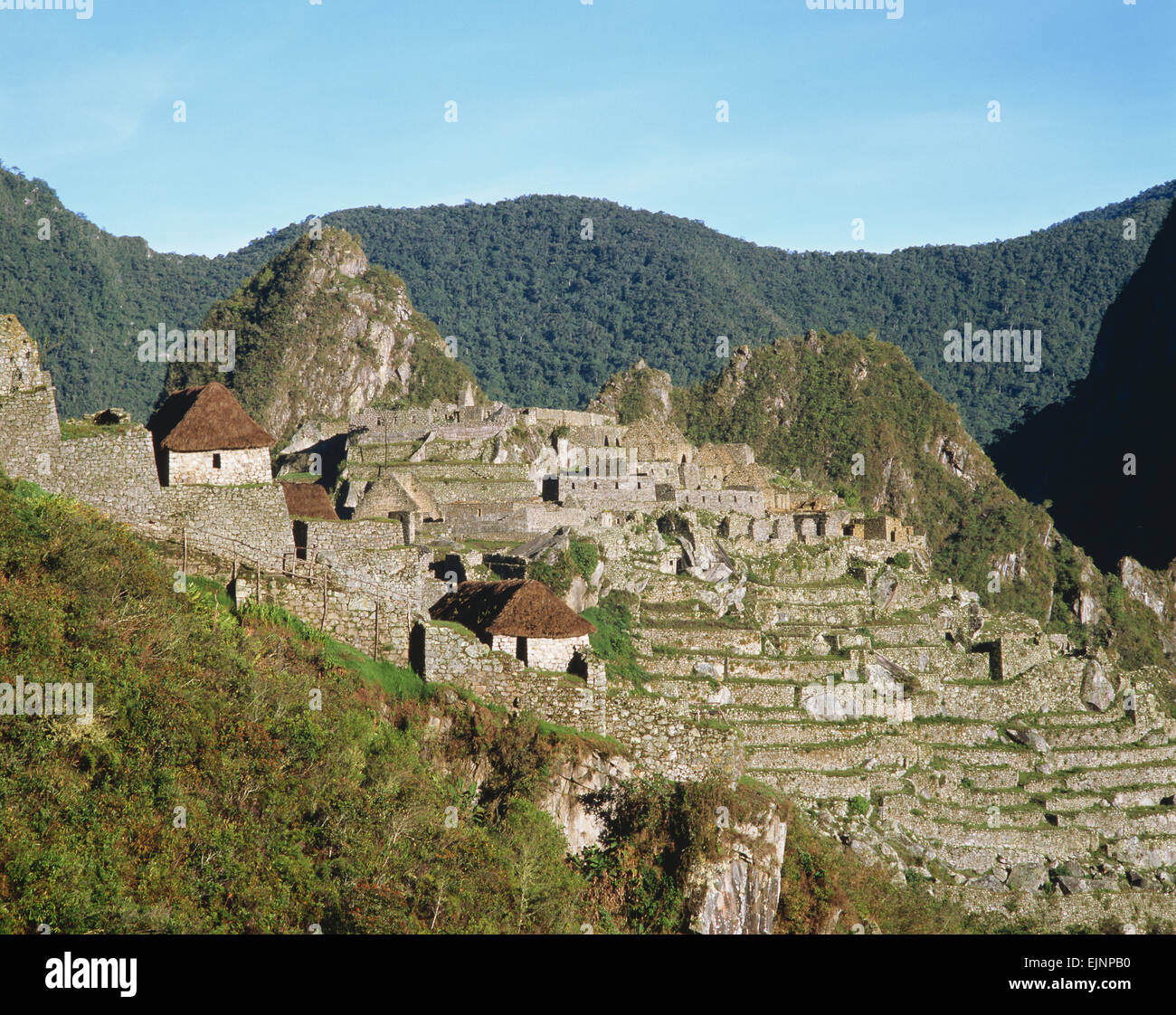 Machu Picchu Perù Foto Stock