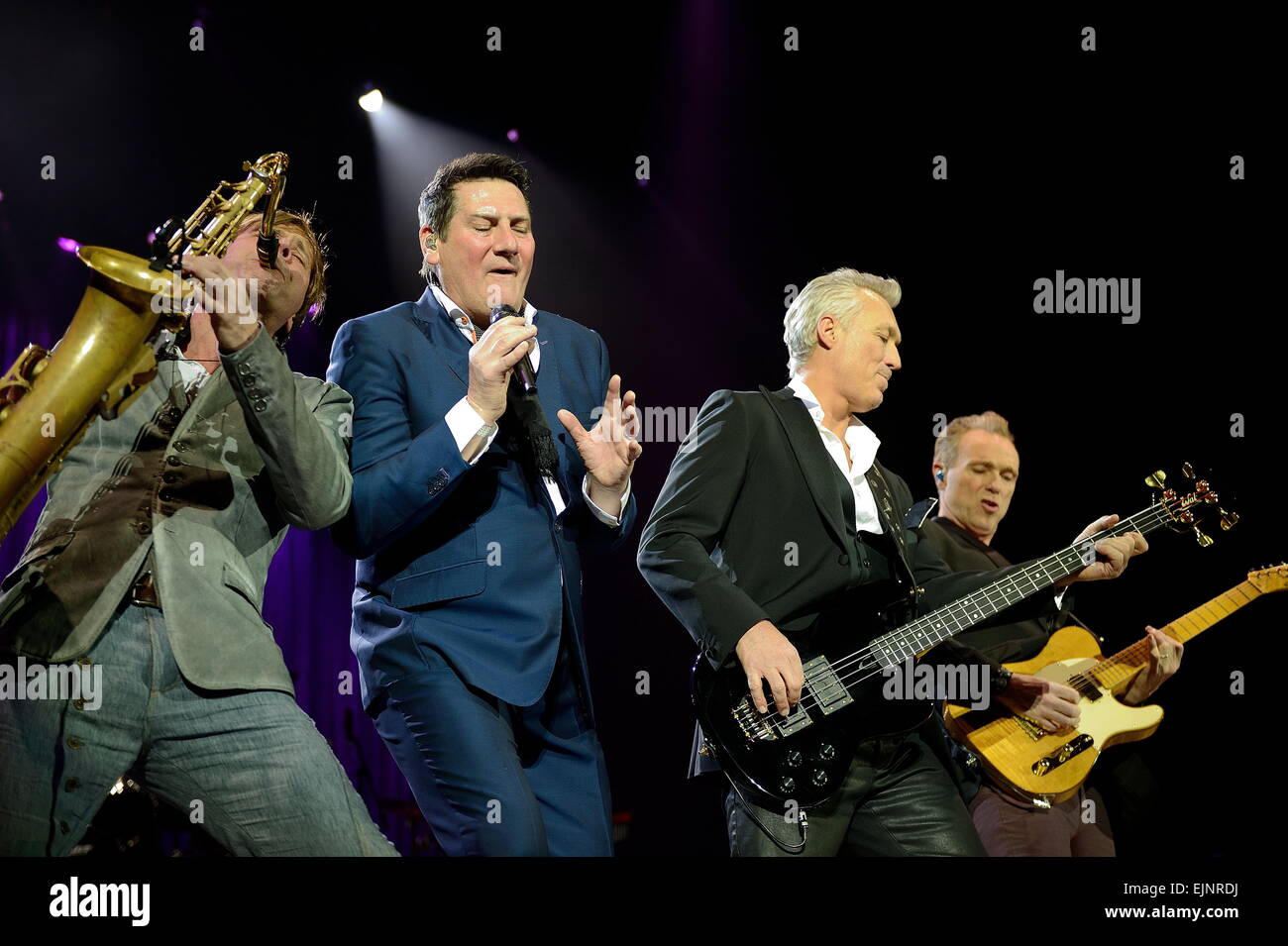 Spandau Ballet, Glasgow SSE idro, 08 Mar 2015 Foto Stock