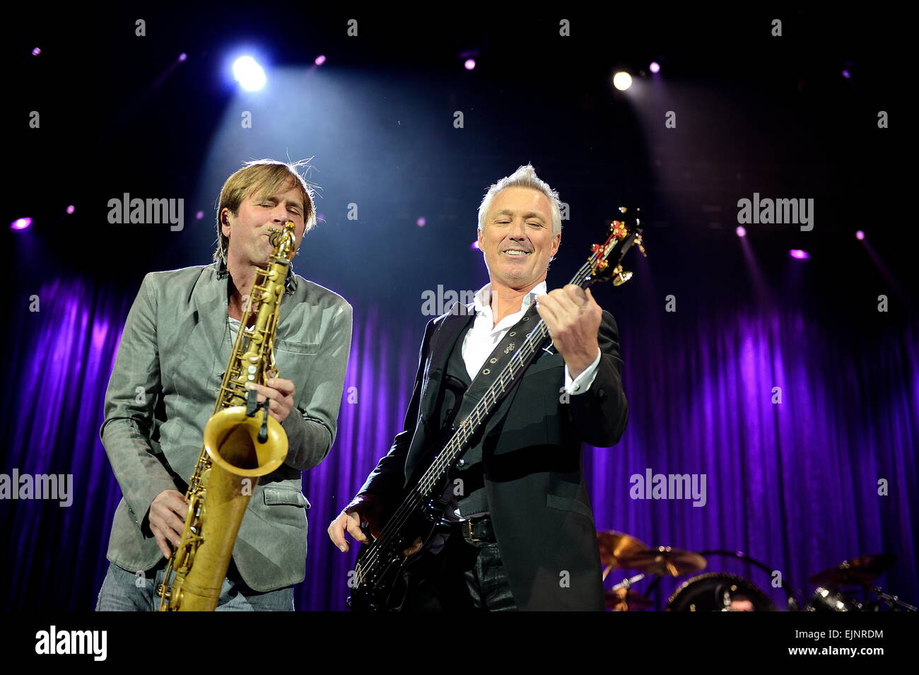 Spandau Ballet, Glasgow SSE idro, 08 Mar 2015 Foto Stock