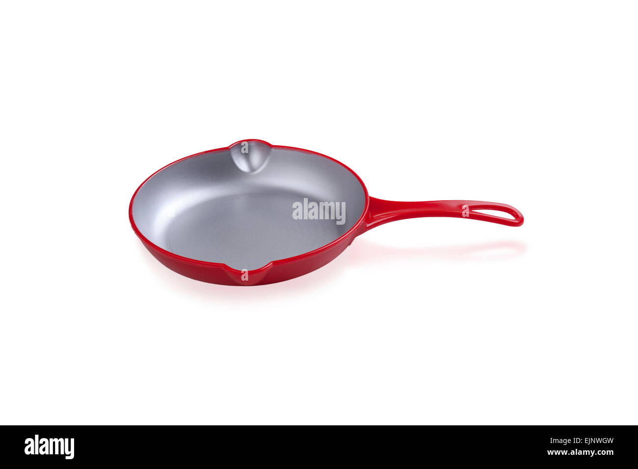 La coppa di plastica giocattolo isolare su sfondo bianco Foto Stock