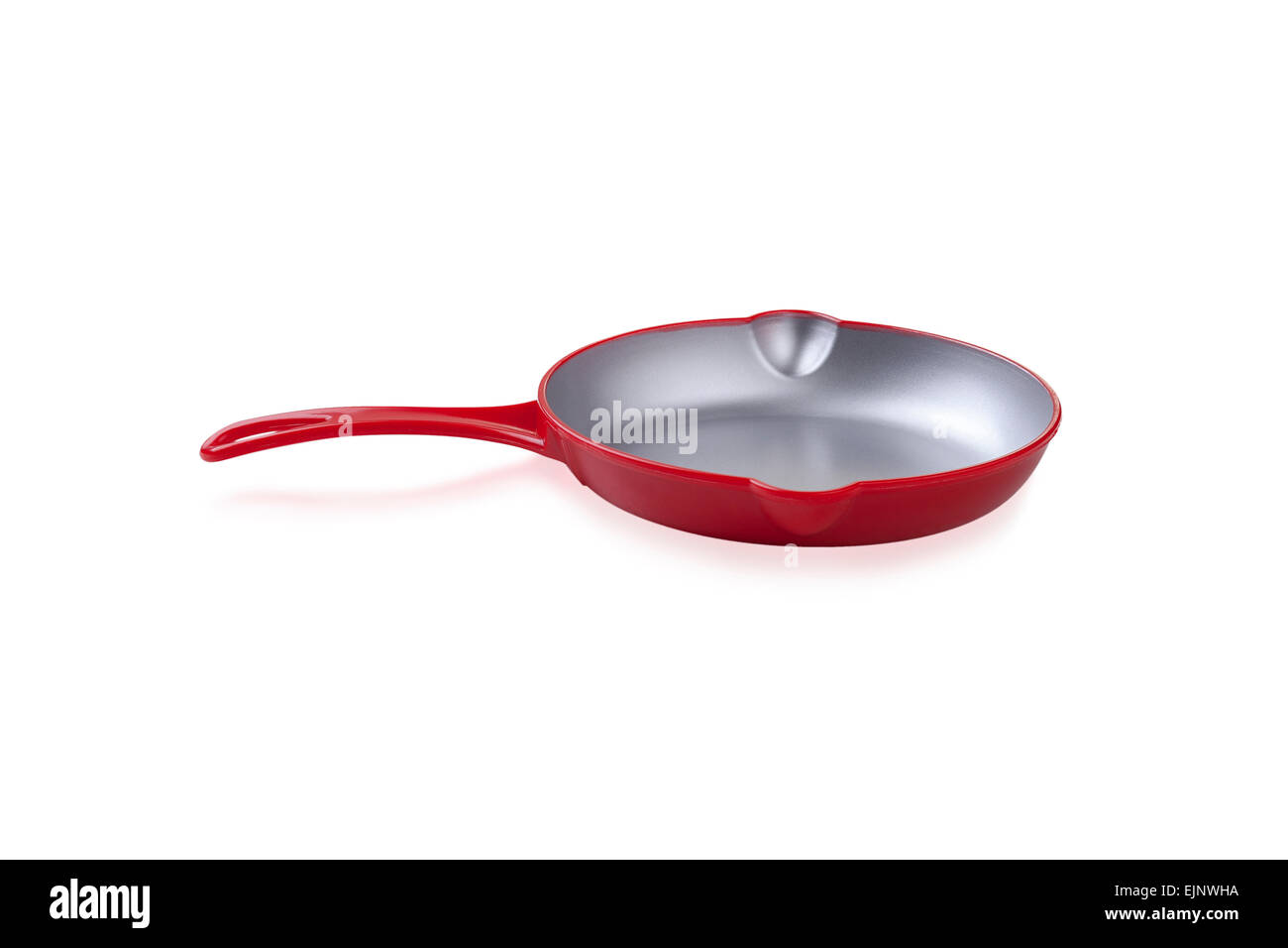 La coppa di plastica giocattolo isolare su sfondo bianco Foto Stock