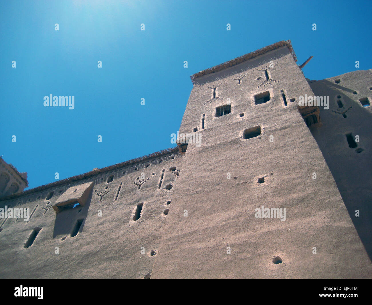 Ouarzazate Kasbah Taourirt Foto Stock