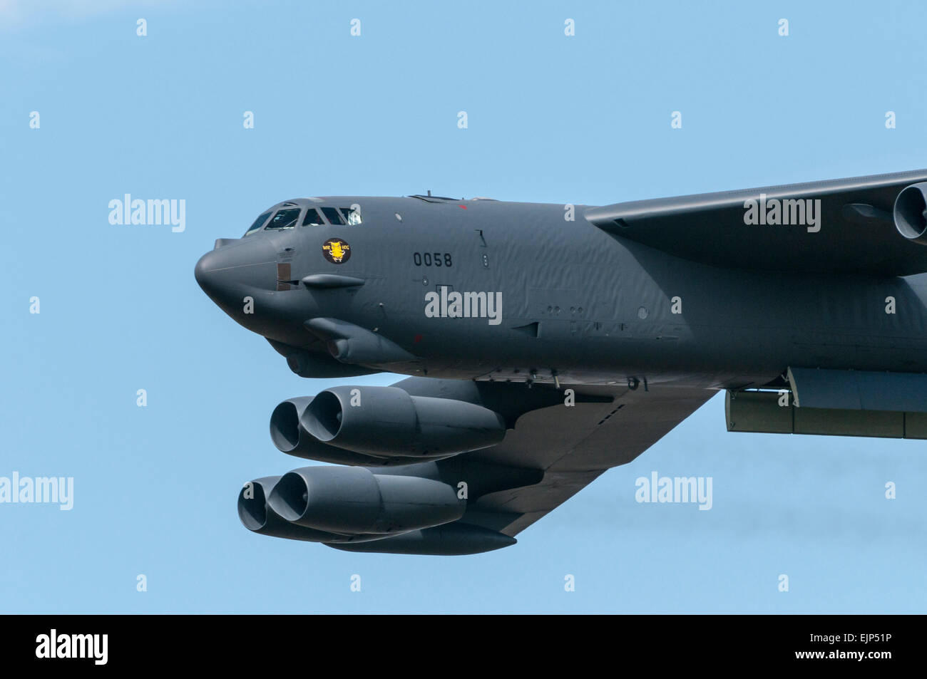 Boeing B-52H a RAF Fairford Foto Stock