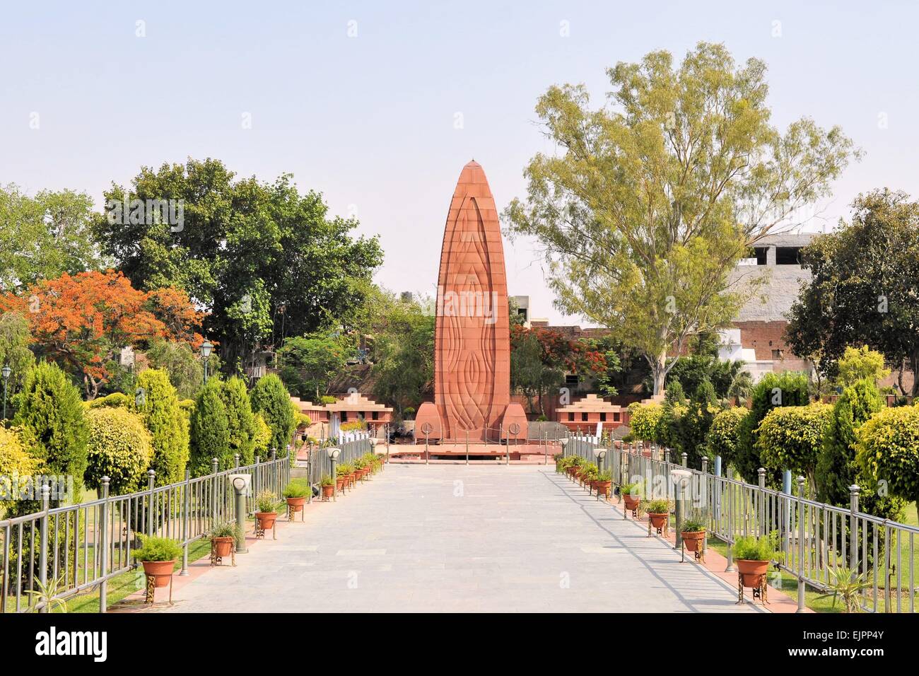 Jallianwala Bagh massacre memorial, Amritsar Punjab, India Foto Stock