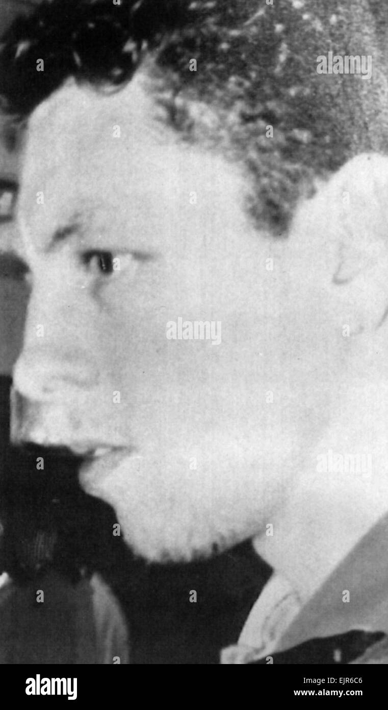 Anthony Johnson, nipote di lande omicidio mamma Winnie Johnston, era a capo della Cheetham Hill pista ed è stato ucciso in un farmaco sospetto feudo con una gang rivale nel 1991. Foto Stock