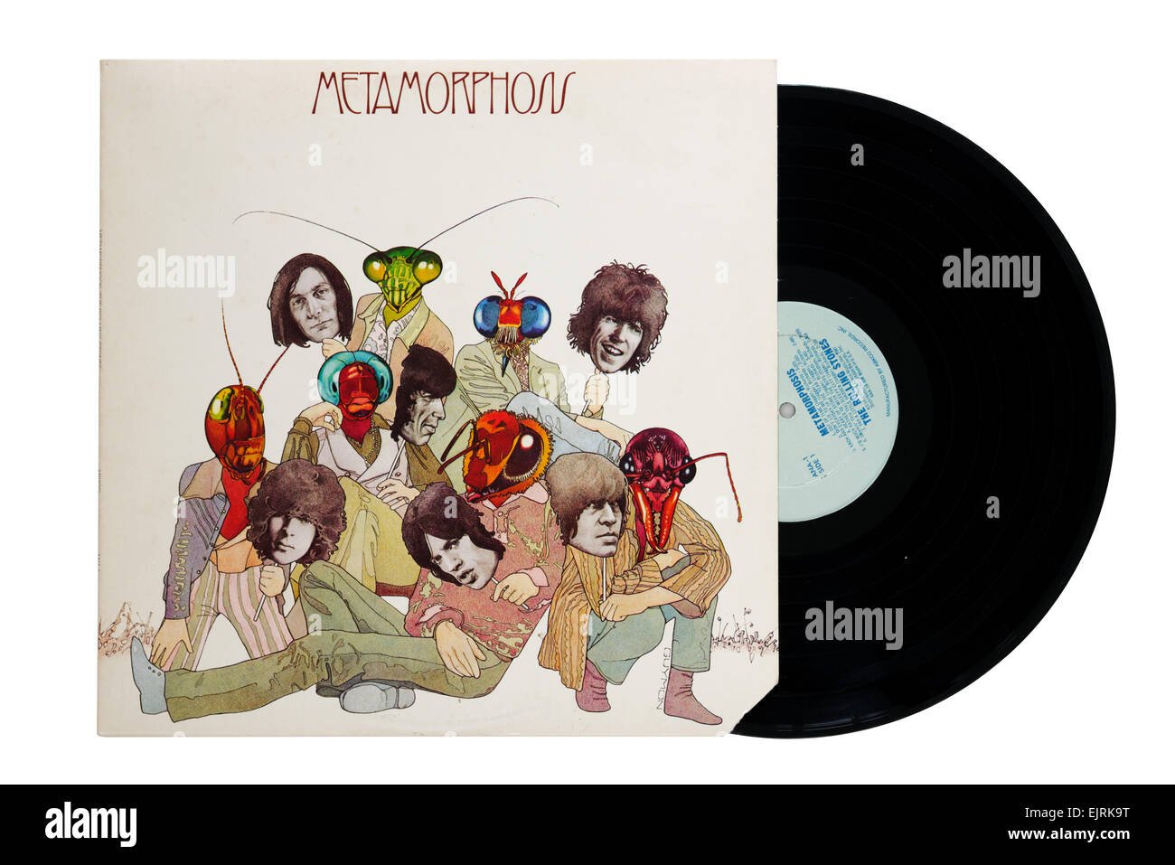 Il Rolling Stones metamorfosi album Foto Stock
