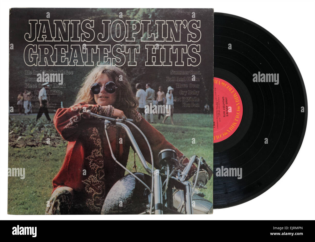 Janis Joplin Greatest Hits album Foto Stock