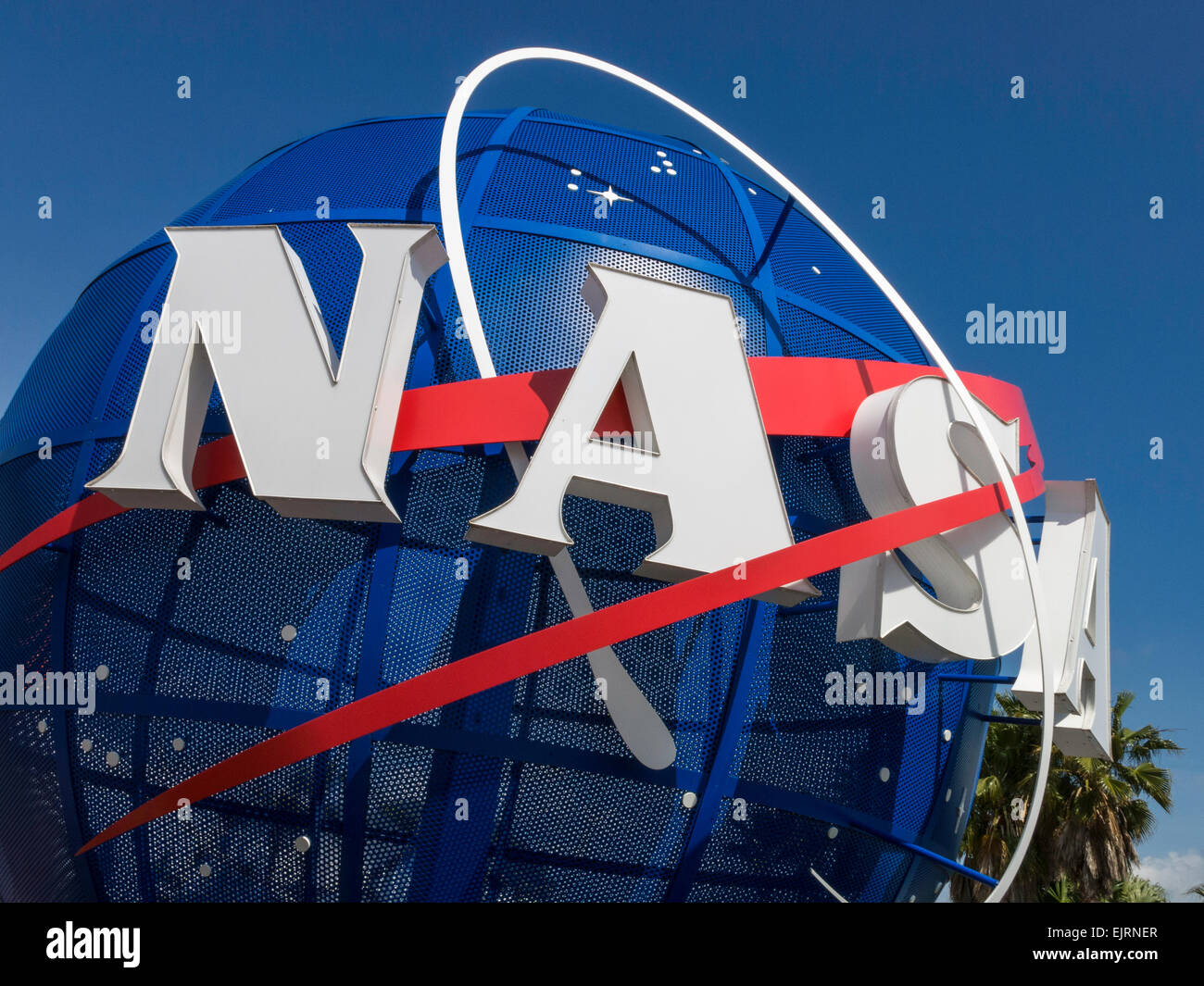 Il Kennedy Space Center Visitor Complex, Cape Canaveral, in Florida, Stati Uniti d'America Foto Stock