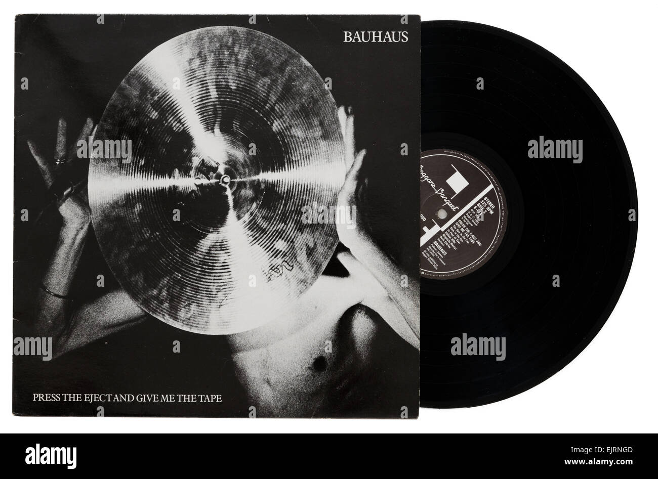 Premere il pulsante di espulsione e mi danno il nastro album di Bauhaus Foto Stock
