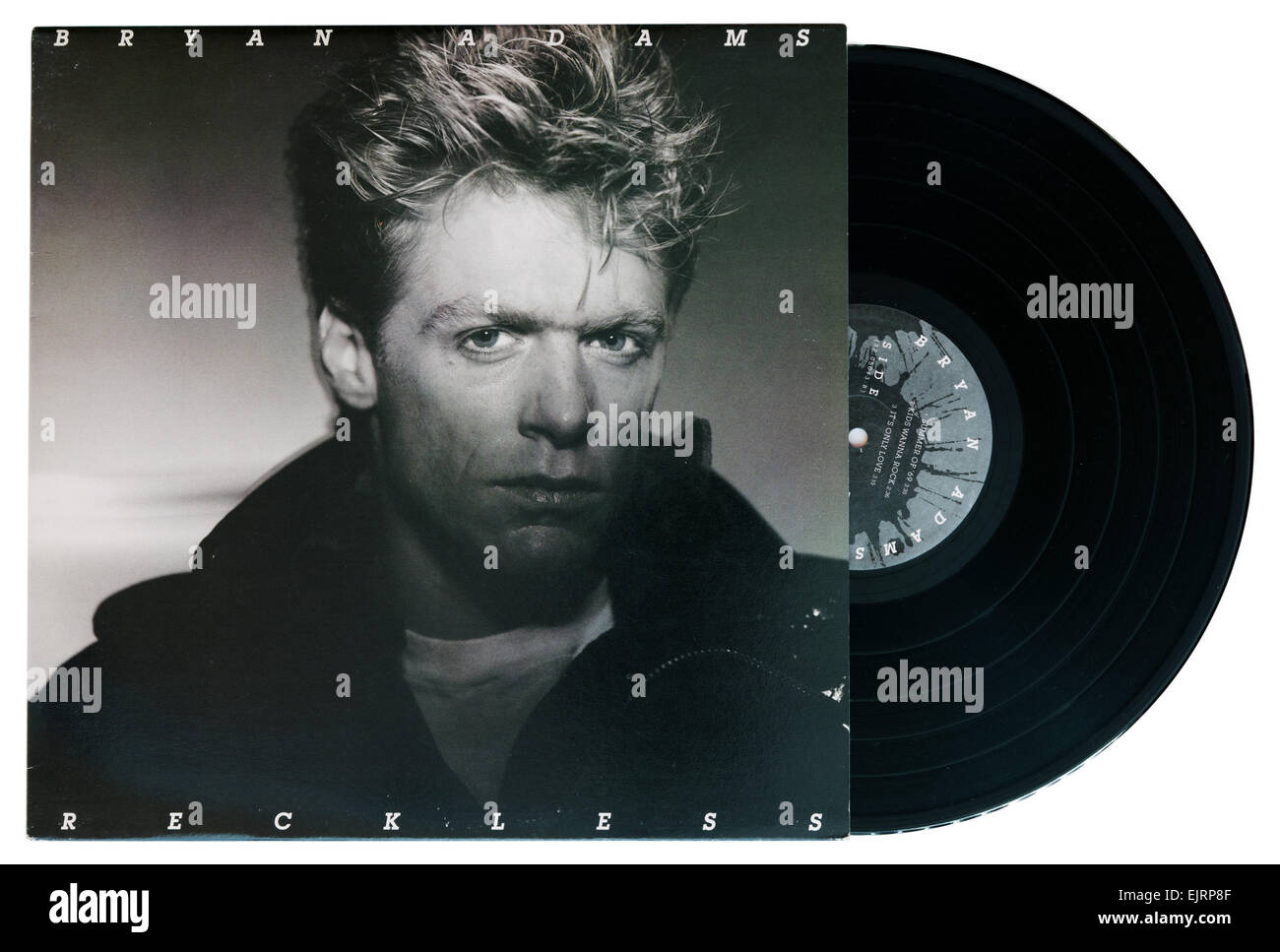 Bryan Adams temerario album Foto Stock