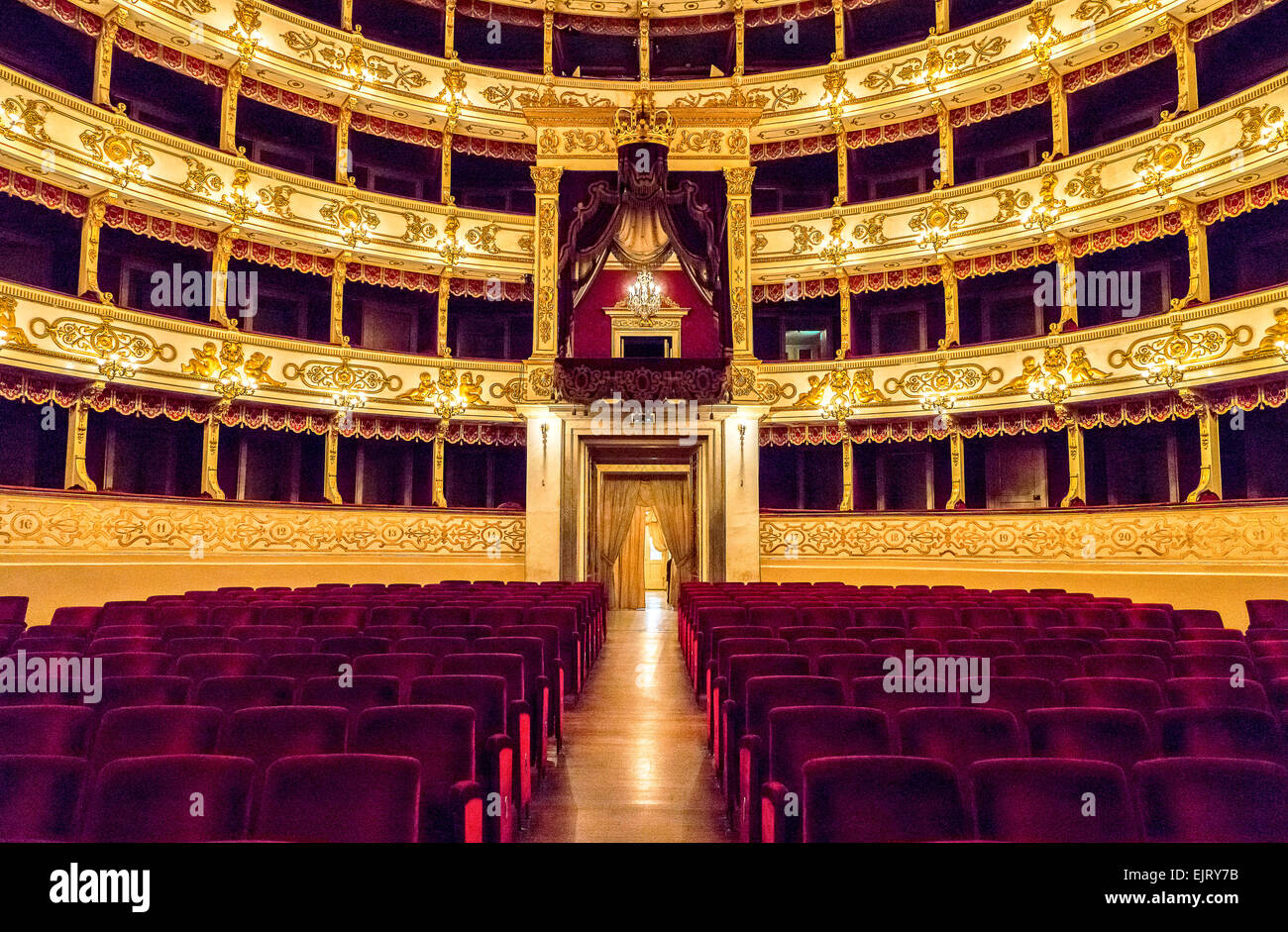 L'Italia, Parma, il Teatro Regio Foto Stock
