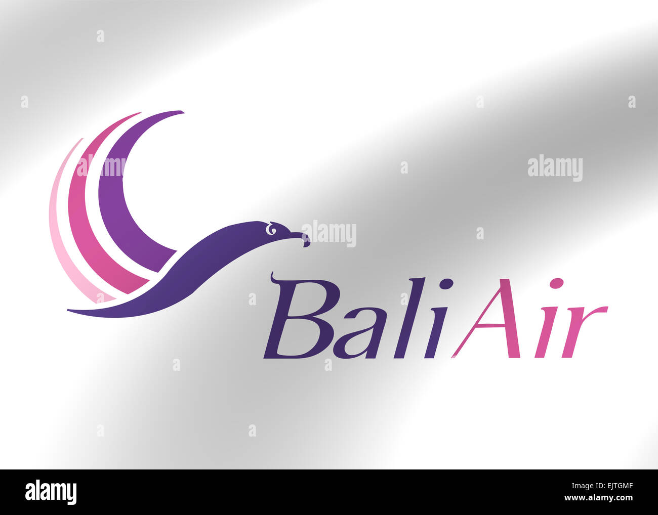 Bali logo aria logotipo simbolo icona bandiera emblema Foto Stock