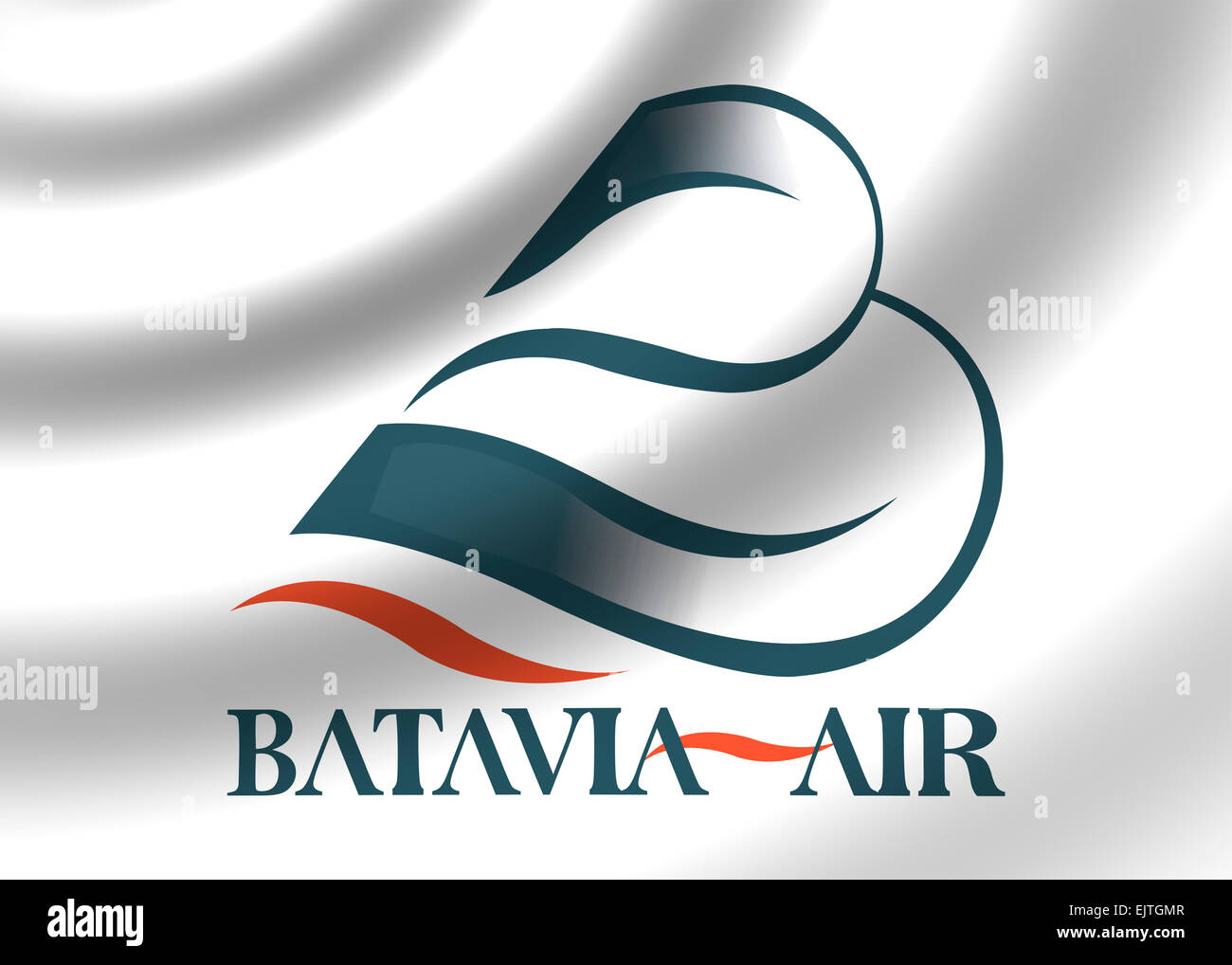 Batavia Air logo logotipo simbolo icona bandiera emblema Foto Stock