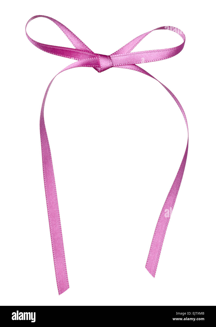 Ribbon bow knot decorazione Foto Stock