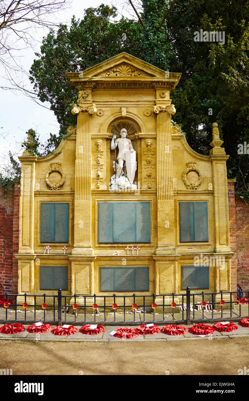 Giardino della Rimembranza Lichfield Staffordshire REGNO UNITO Foto Stock