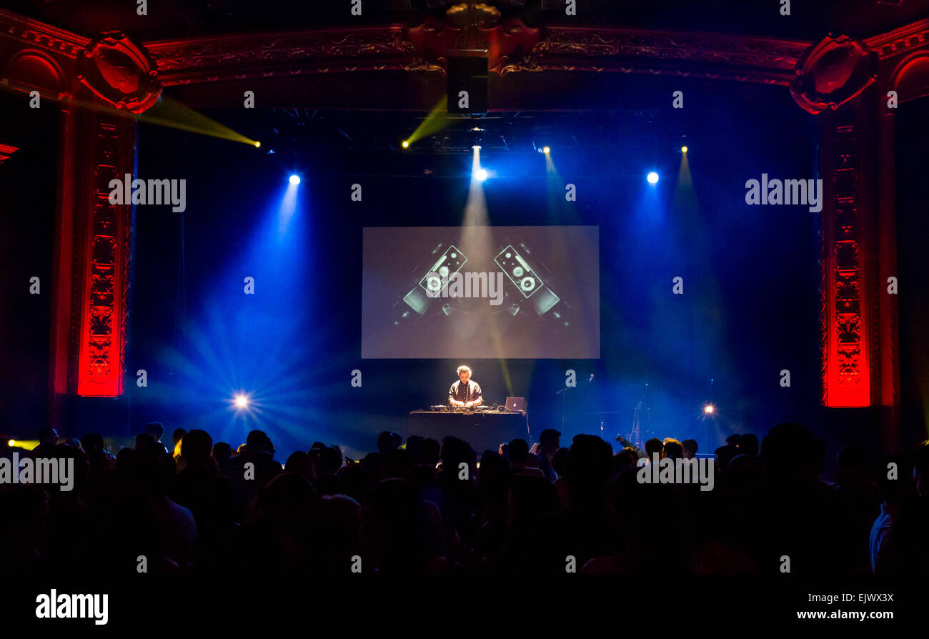 Festa di Capodanno a Montreal Foto Stock