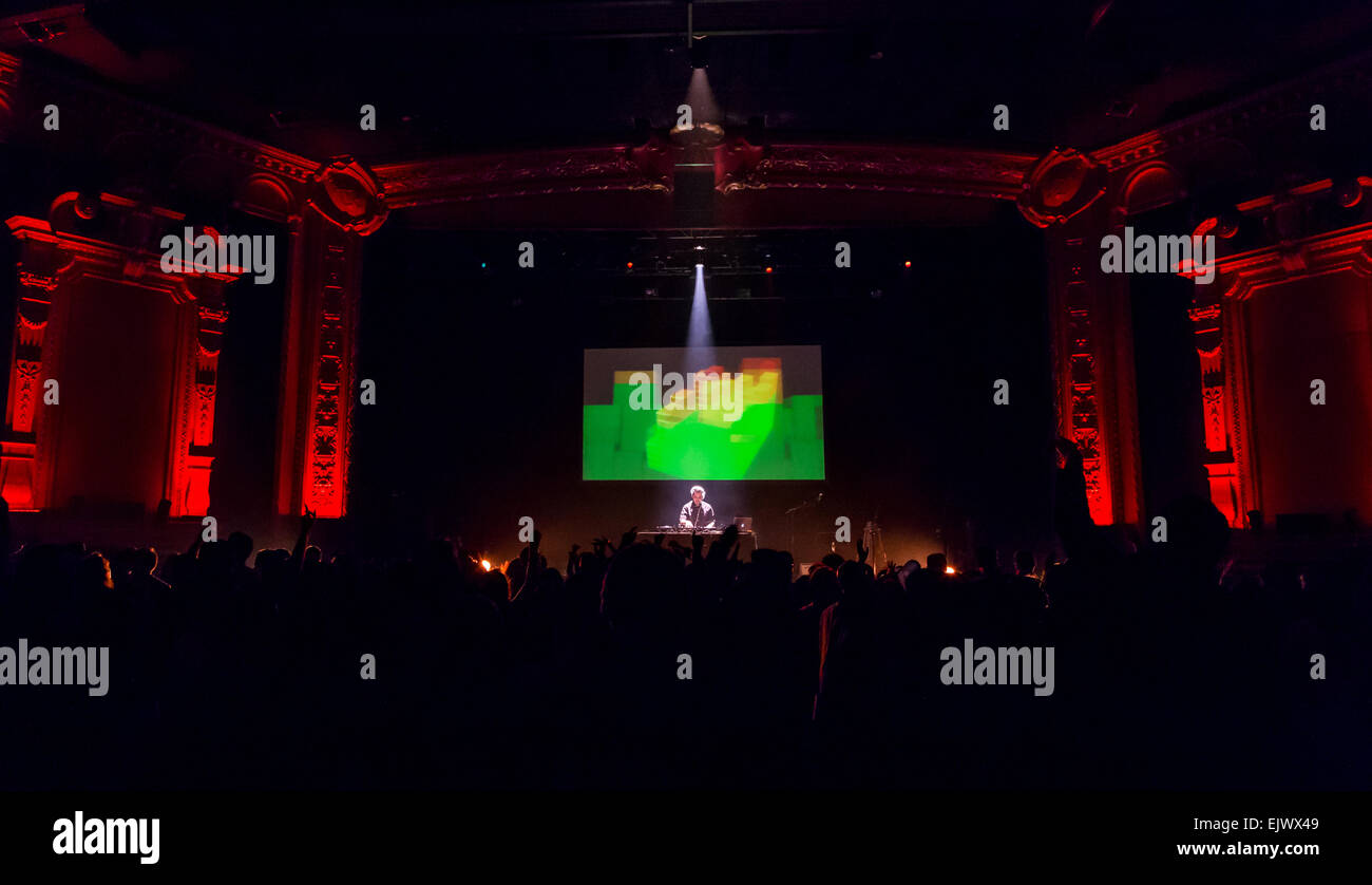 Festa di Capodanno a Montreal Foto Stock