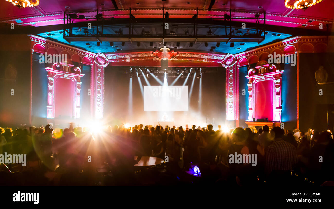 Festa di Capodanno a Montreal Foto Stock