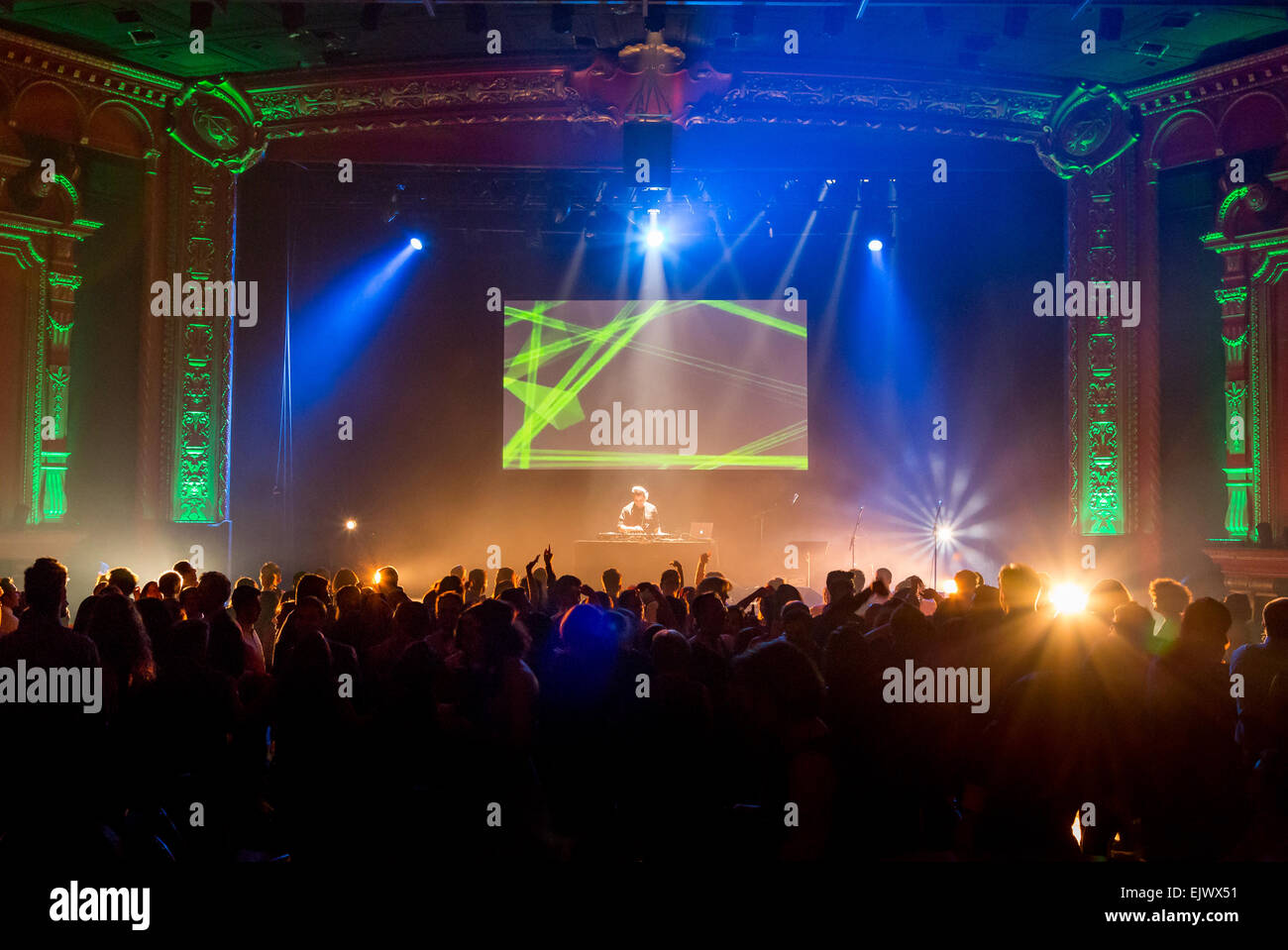Festa di Capodanno a Montreal Foto Stock