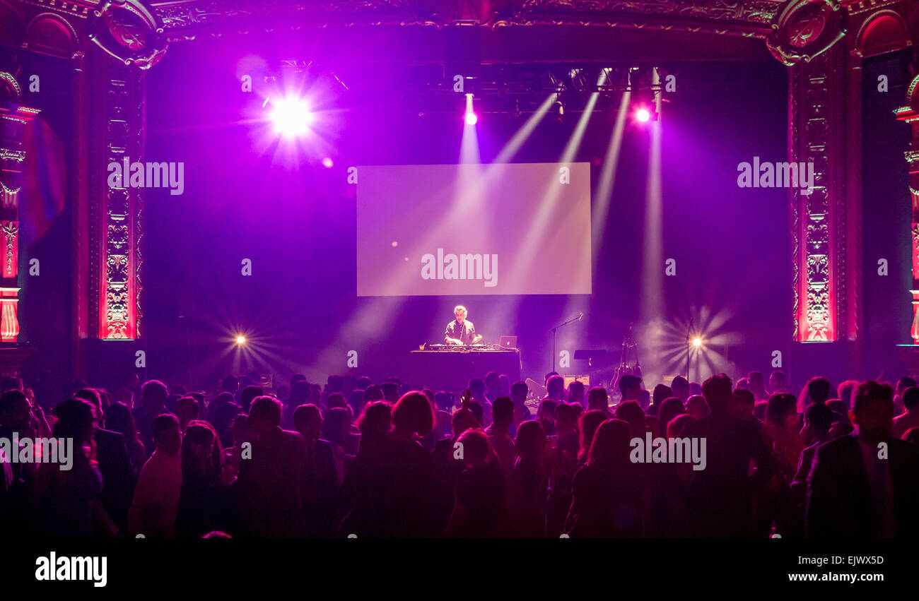 Festa di Capodanno a Montreal Foto Stock