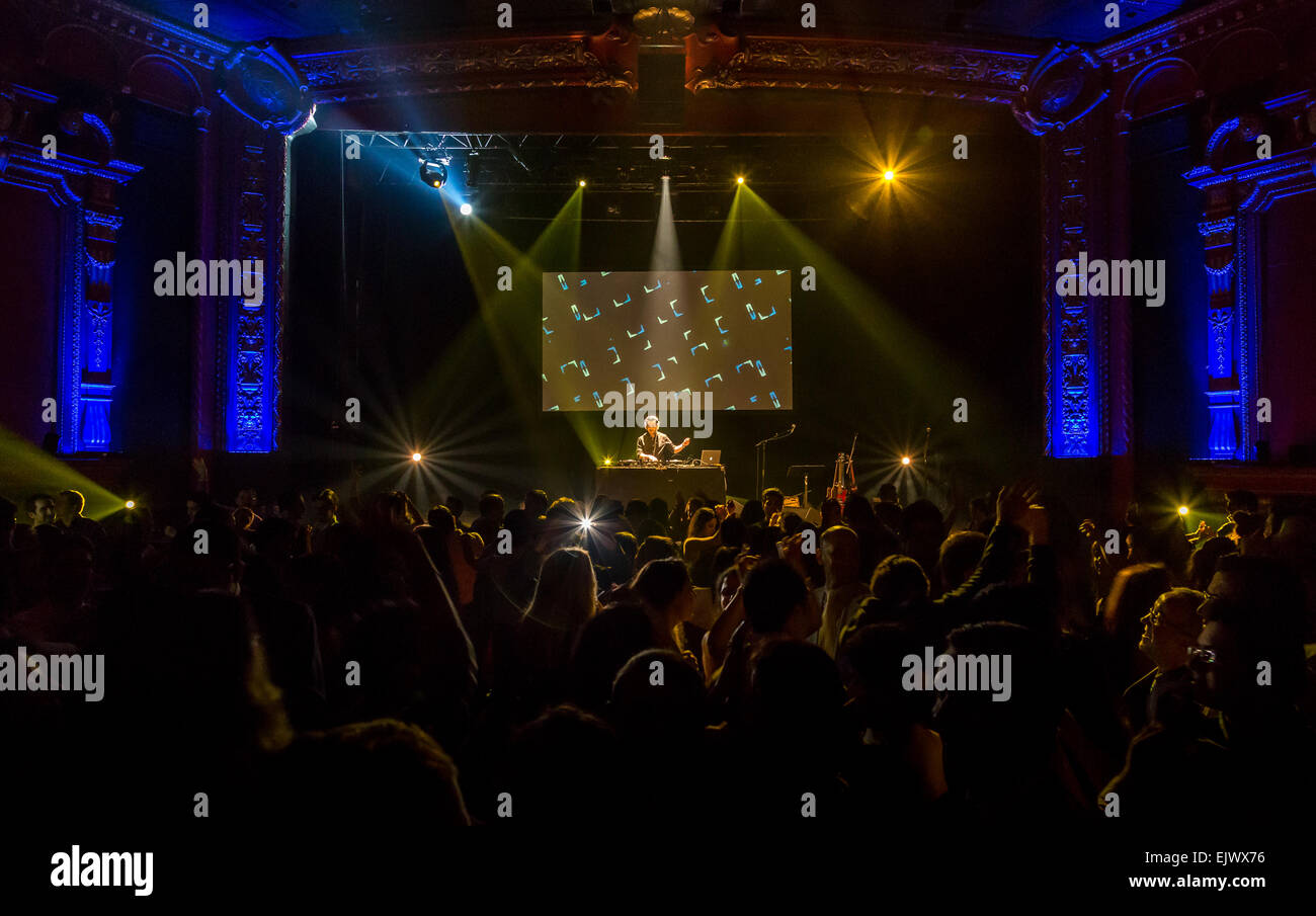 Festa di Capodanno a Montreal Foto Stock