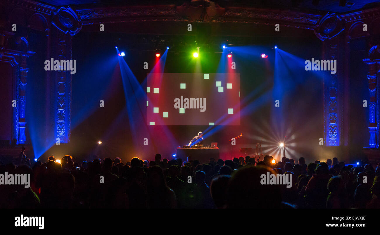Festa di Capodanno a Montreal Foto Stock