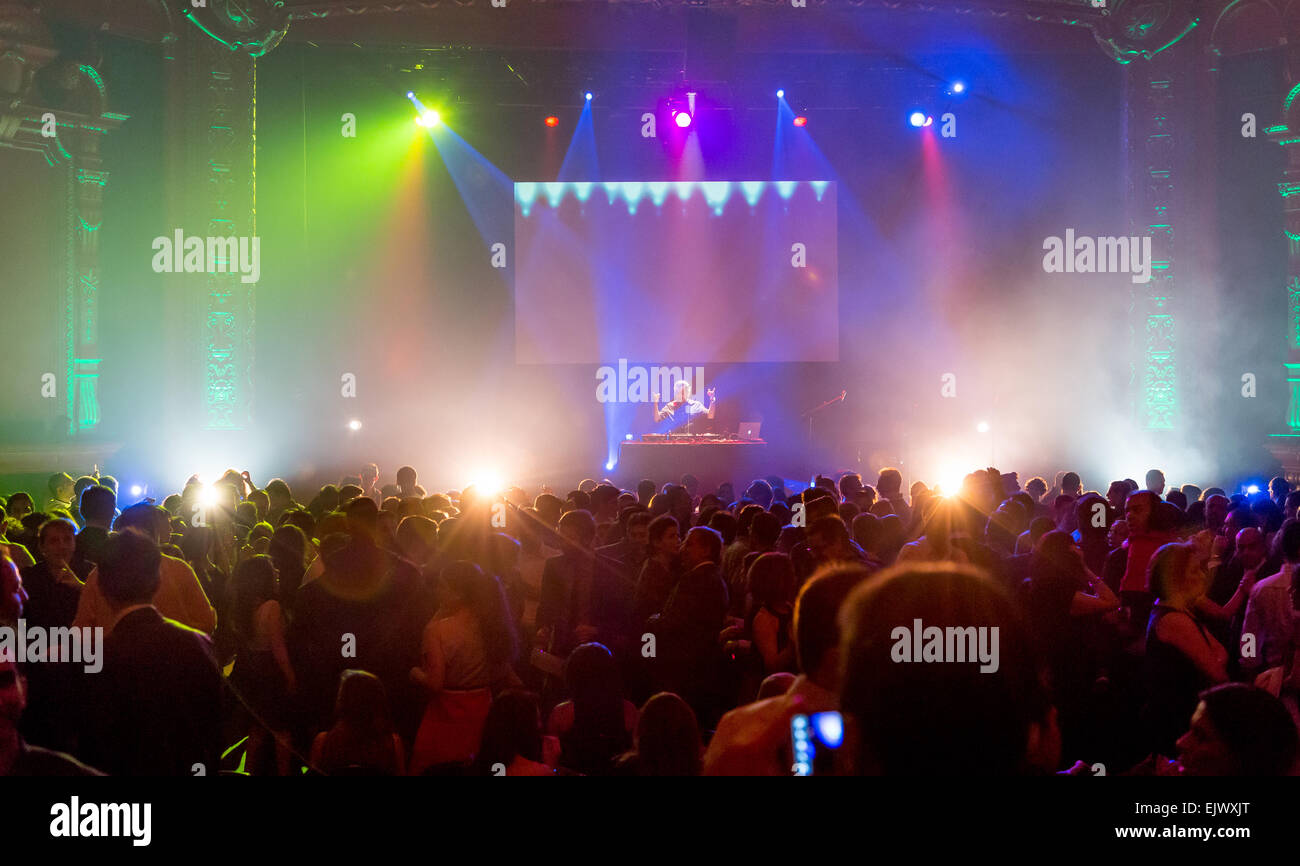 Festa di Capodanno a Montreal Foto Stock