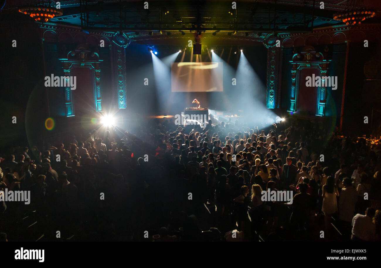 Festa di Capodanno a Montreal Foto Stock