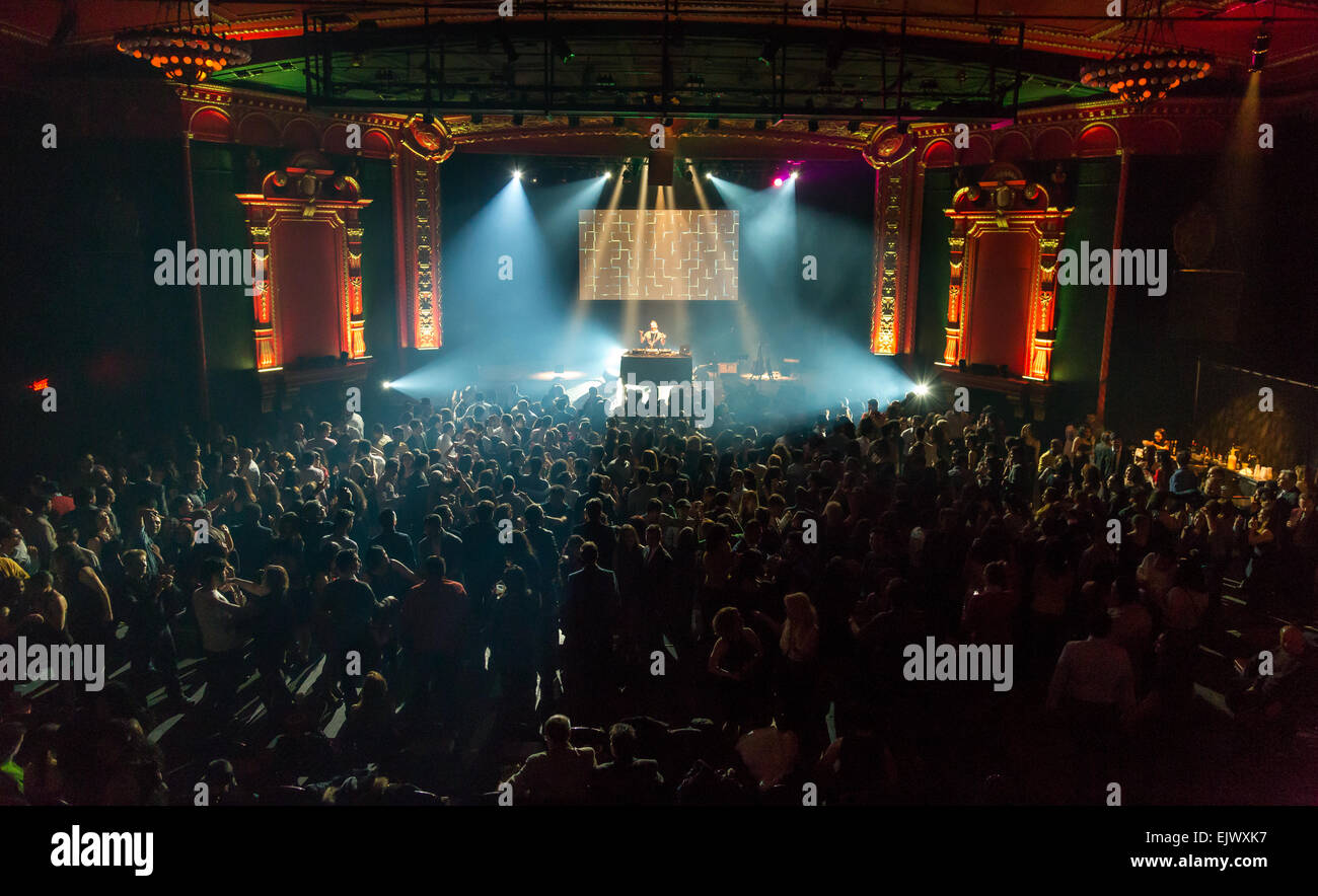 Festa di Capodanno a Montreal Foto Stock