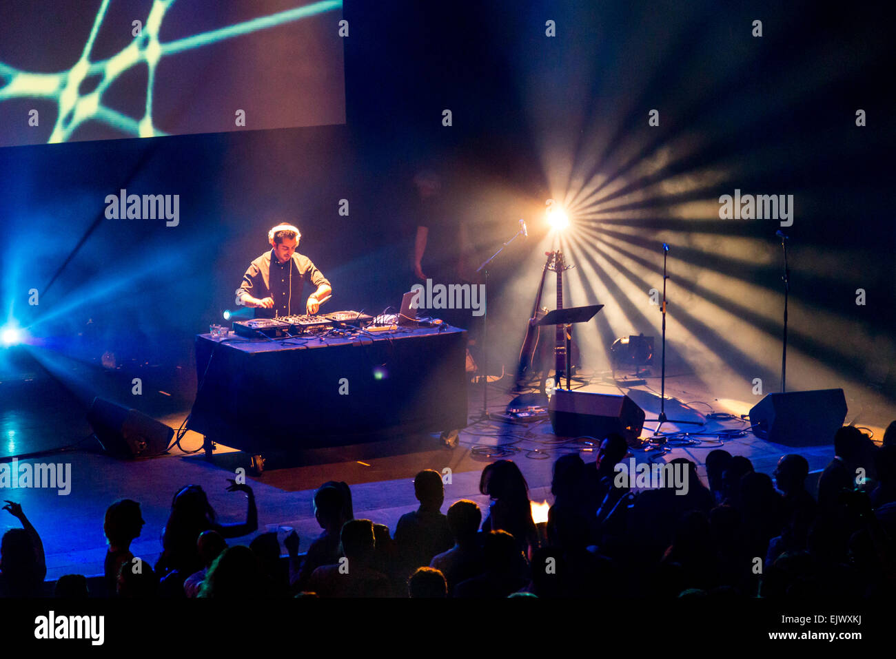 Festa di Capodanno a Montreal Foto Stock