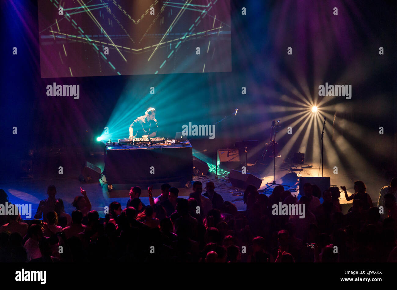 Festa di Capodanno a Montreal Foto Stock