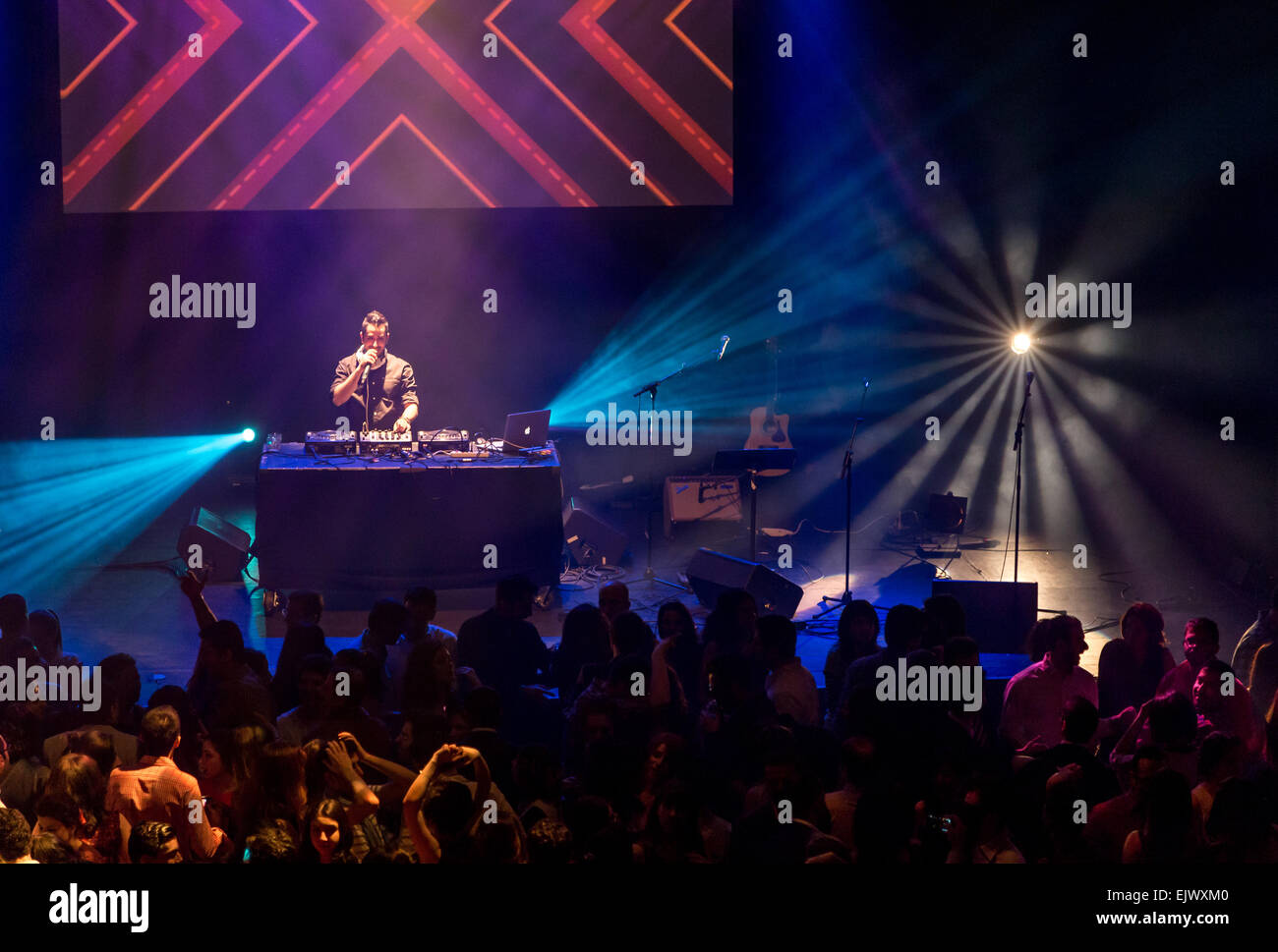 Festa di Capodanno a Montreal Foto Stock