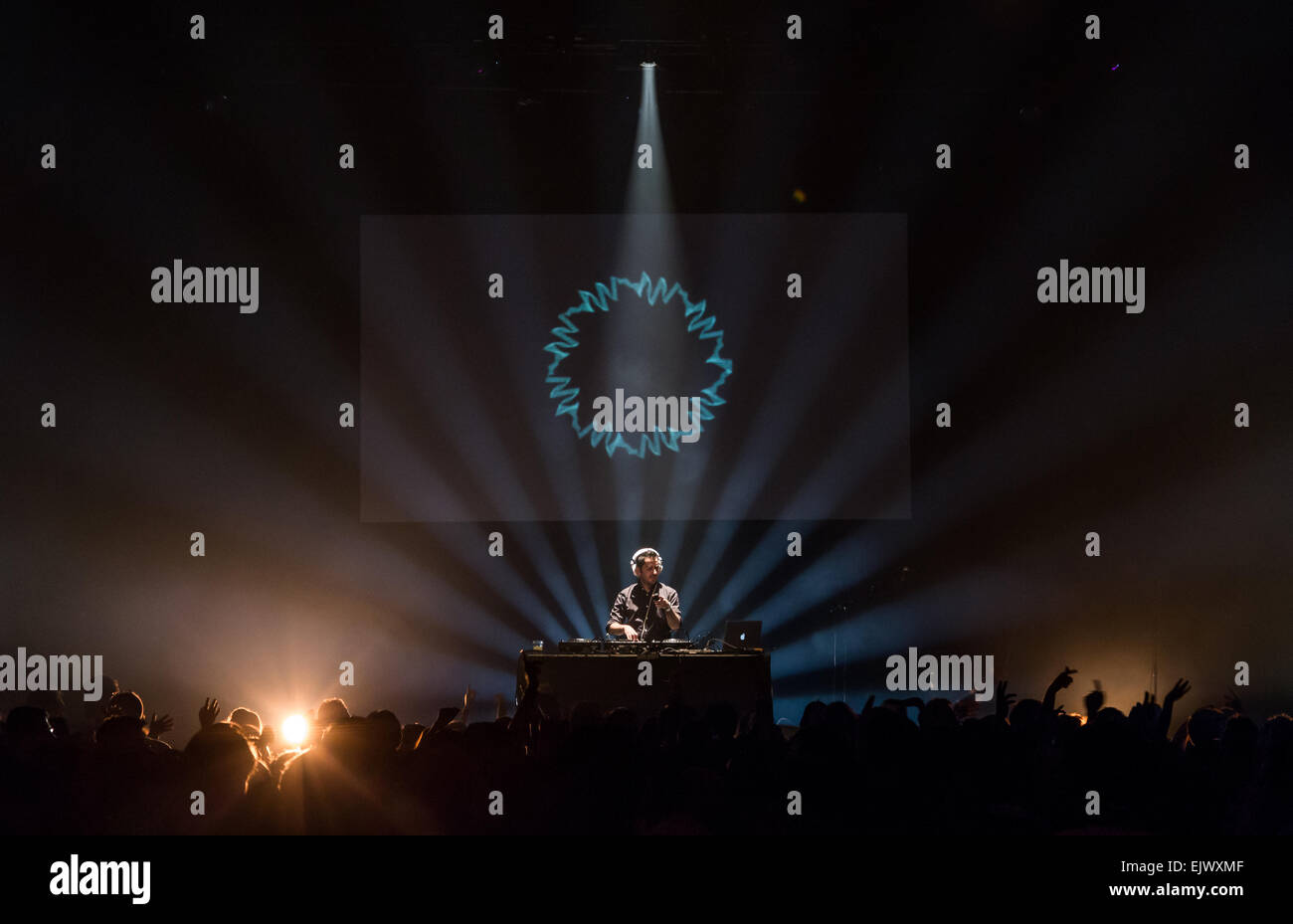 Festa di Capodanno a Montreal Foto Stock