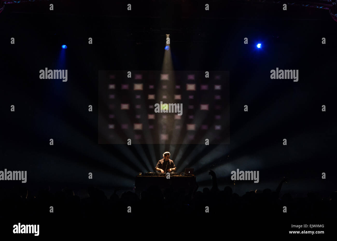 Festa di Capodanno a Montreal Foto Stock
