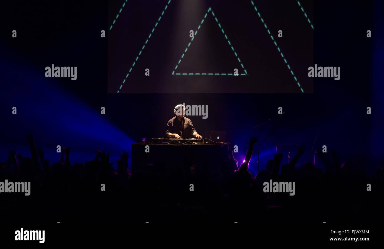 Festa di Capodanno a Montreal Foto Stock