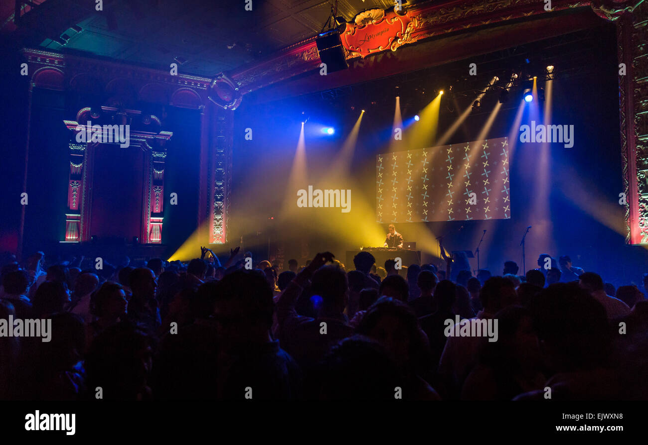 Festa di Capodanno a Montreal Foto Stock
