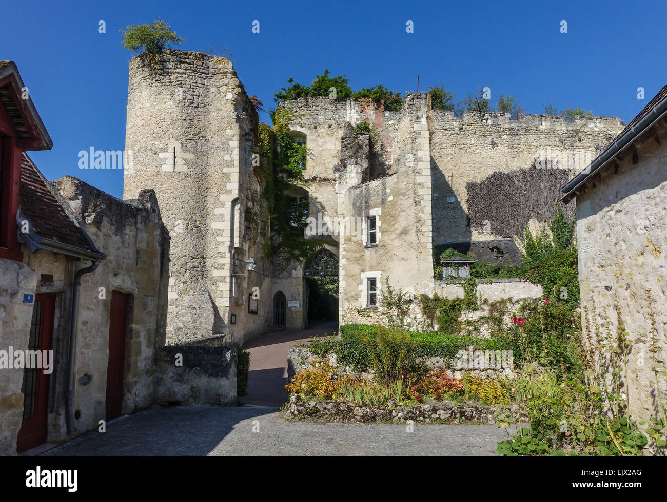 Chateau Montresor, in Loire Vally, Francia. Foto Stock