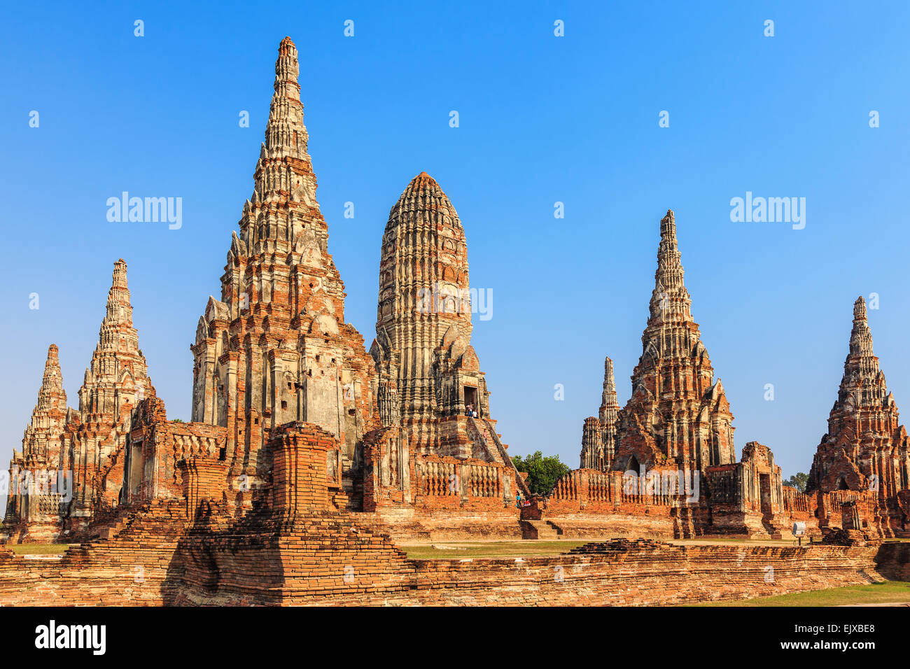 Al parco storico di Ayutthaya, Thailandia Foto Stock