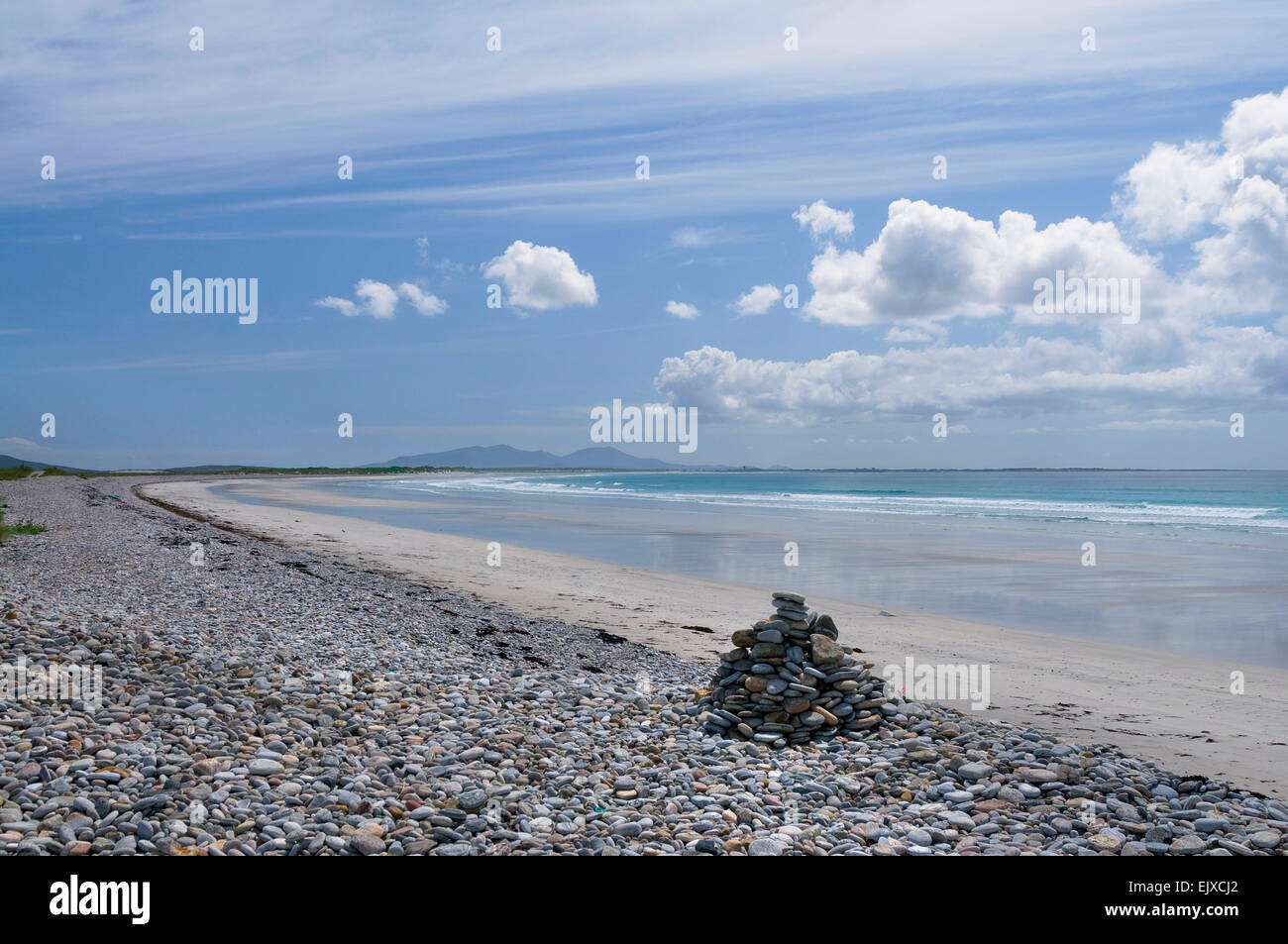 Big Sky ad hoc il tumulo di pietra baleshare Foto Stock