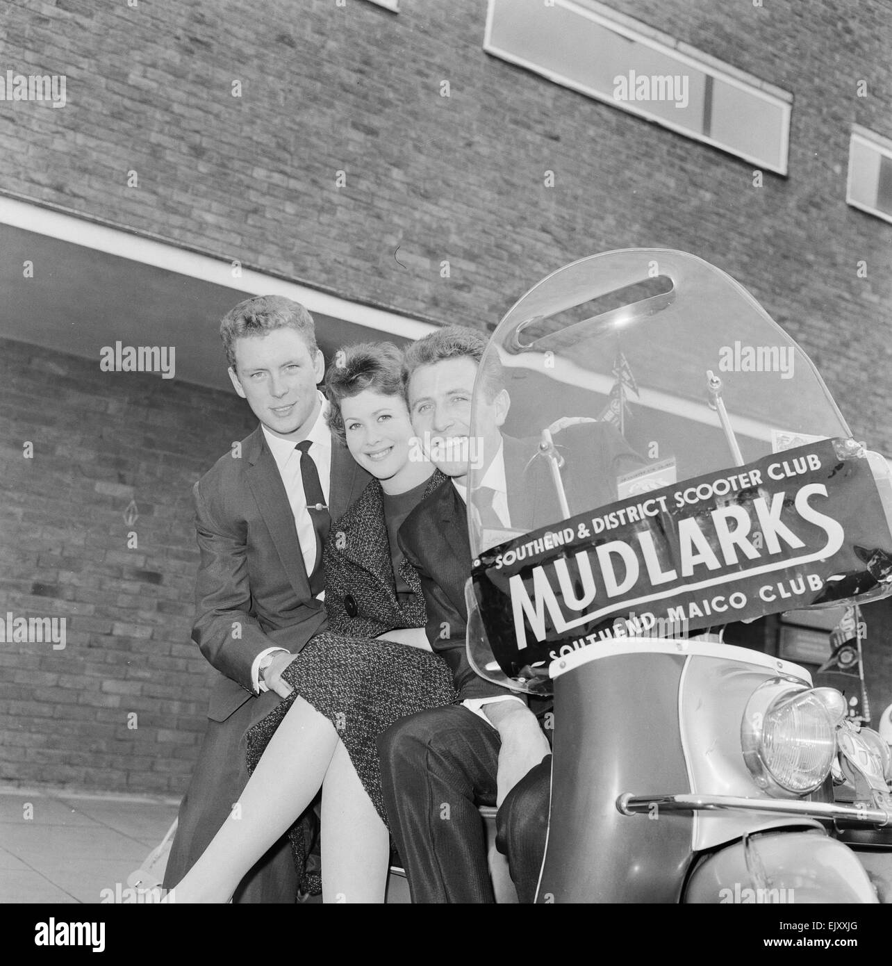 Il grande Pop Prom 1959, tenutosi presso la Royal Albert Hall domenica 20 settembre 1959. Gli artisti interpreti o esecutori comportano per le immagini prima del concerto a.k.a. La Marilyn Roxy Valentine grande Pop Prom Foto Stock